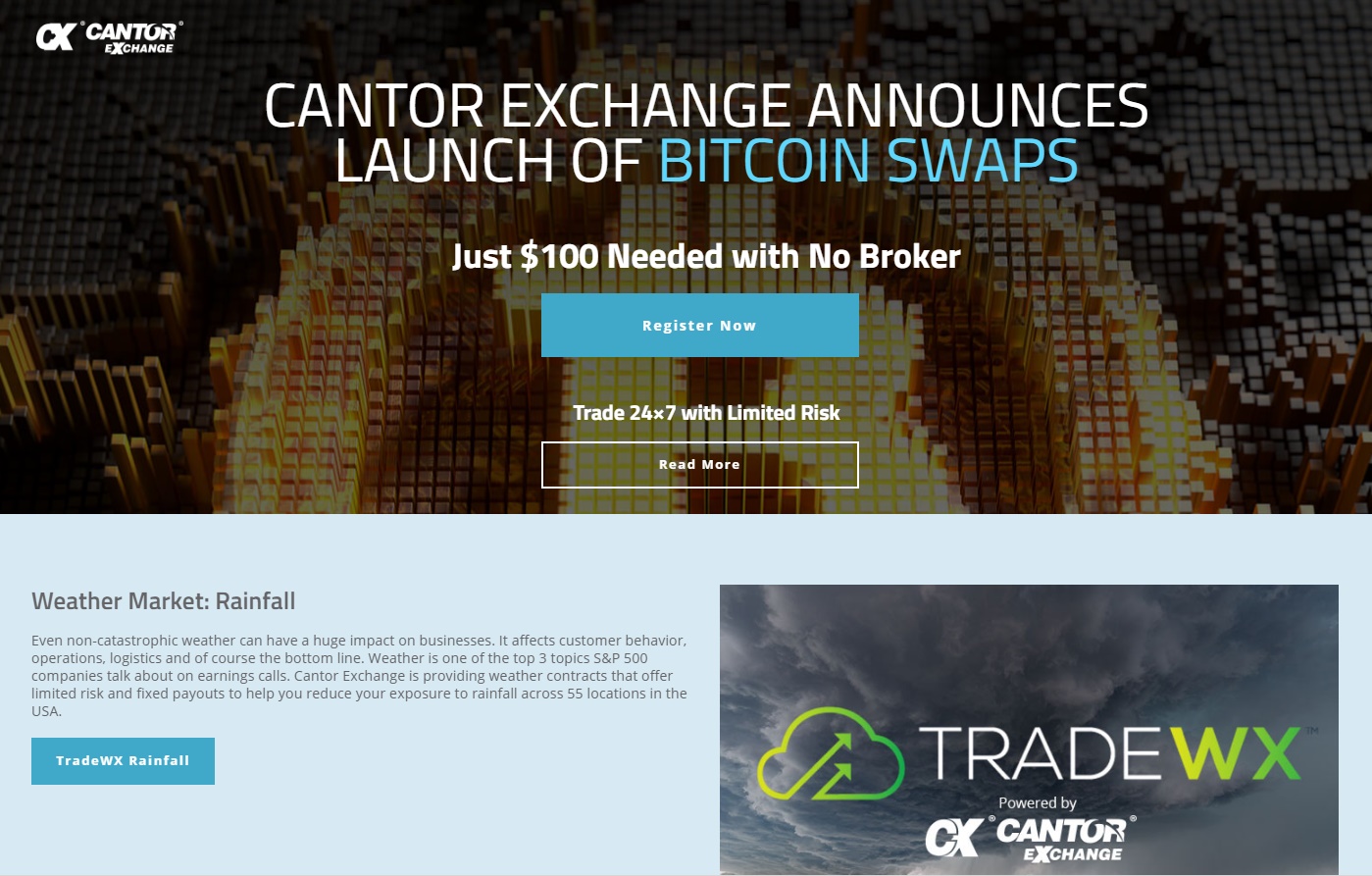 buying bitcoin on cantor exchange