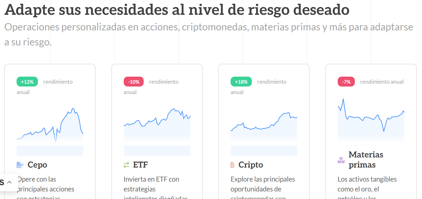 Quintustrade operar con múltiples activos