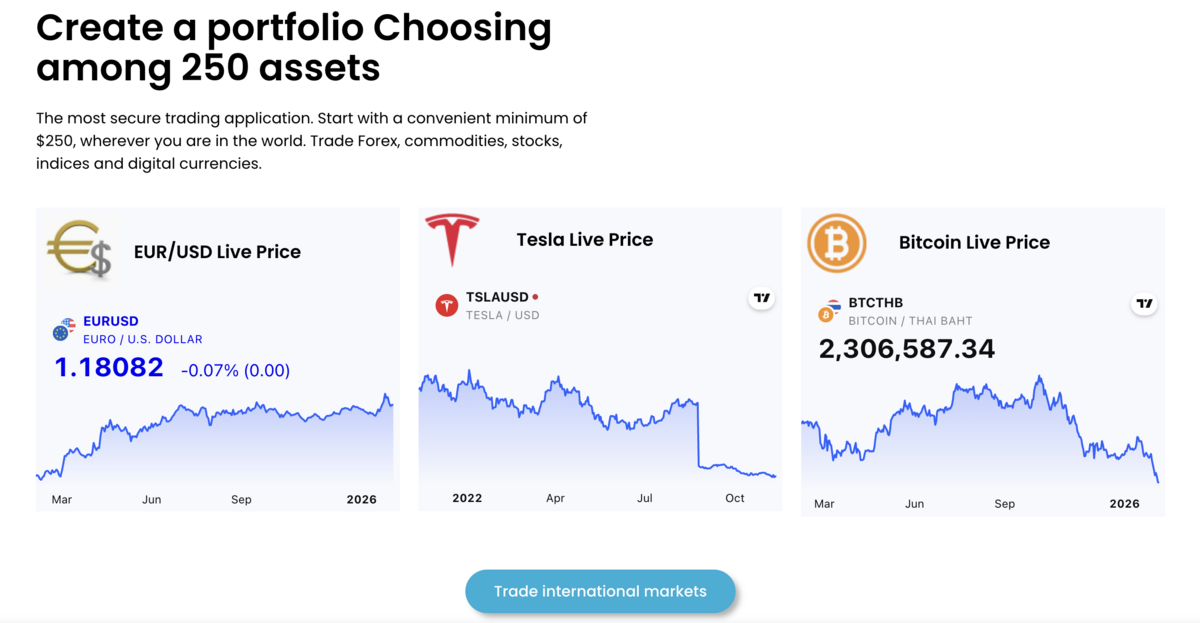 Crownbridge home page screenshot