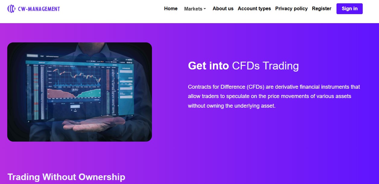 CW Management Trading Platform