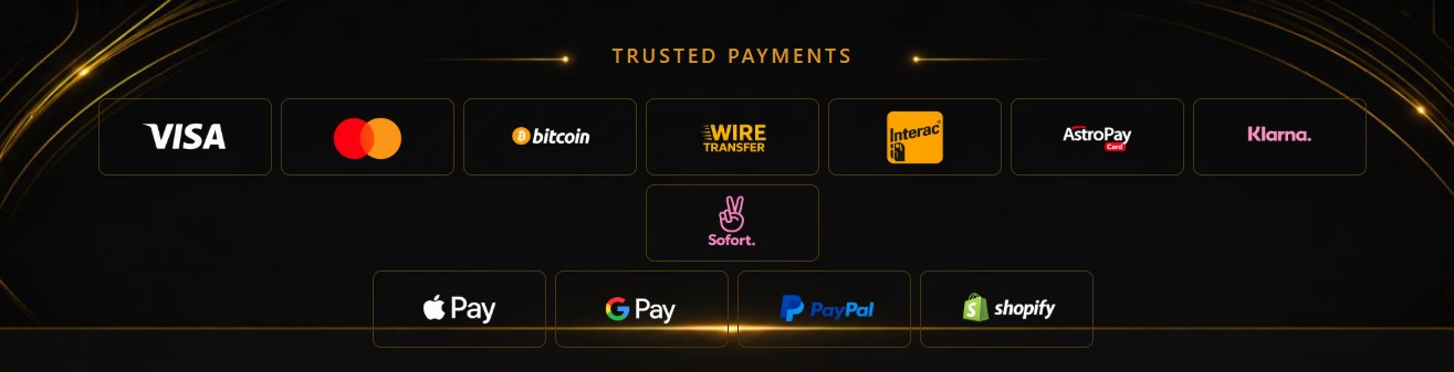 LuxBit Payment Methods