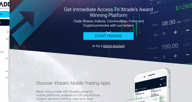 Xtrade Review Trade Cryptocurrencies From Australia Securely Cryptocoin Stock Exchange