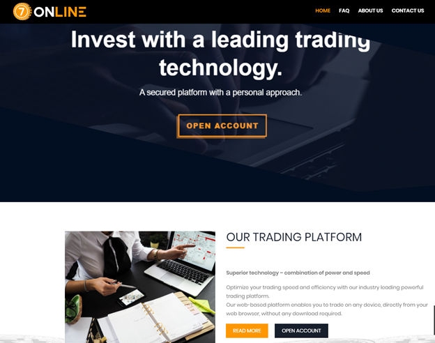 7Online trading software