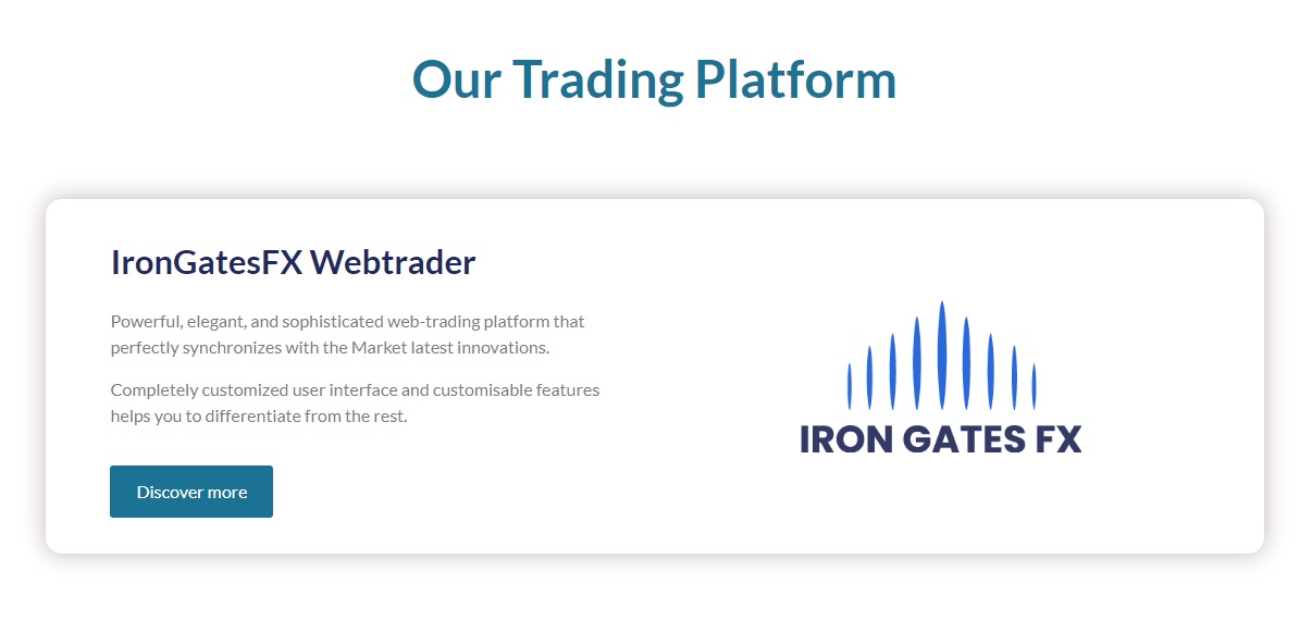 irongatesfx.com | Trading Platform