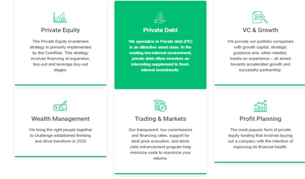 CreditEUbank Investment Options