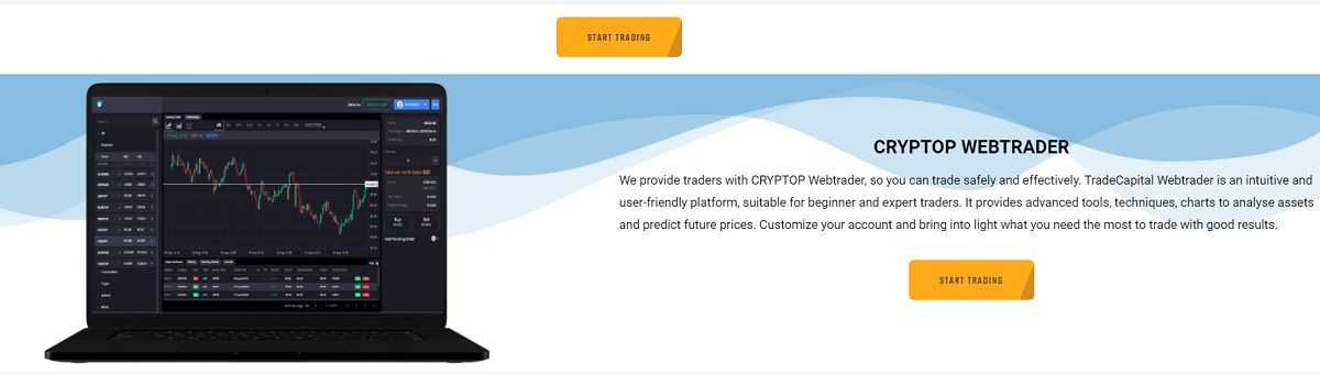 Trading Platform at CRYPTOP