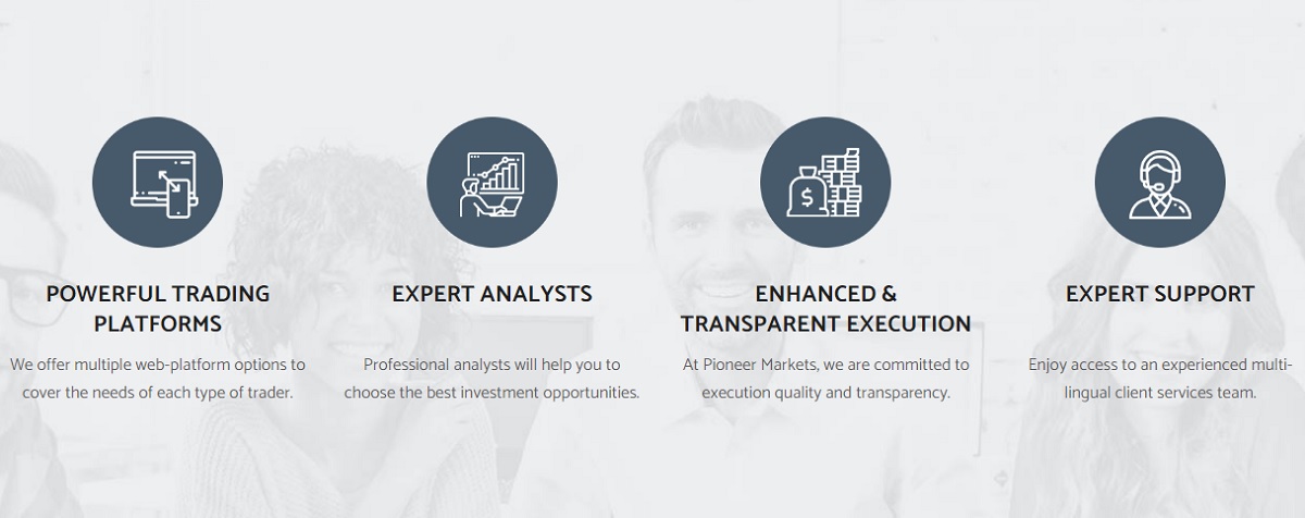 Pioneer Markets trading platform