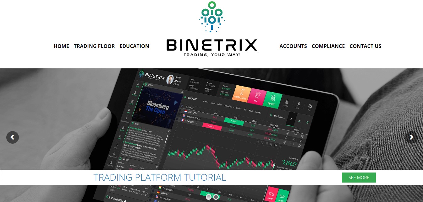 Binetrix website