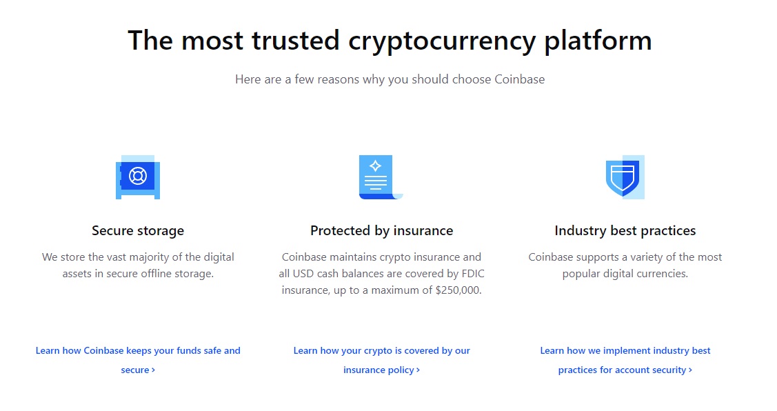 The most trusted cryptocurrency platform