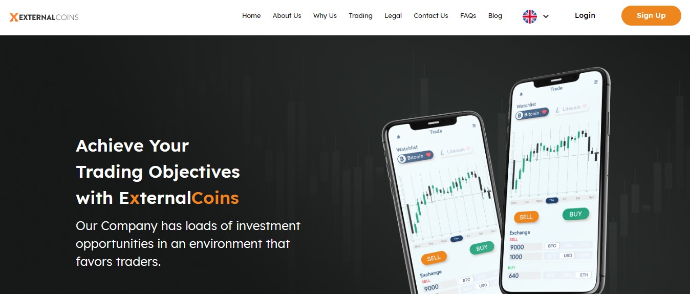 External Coins website