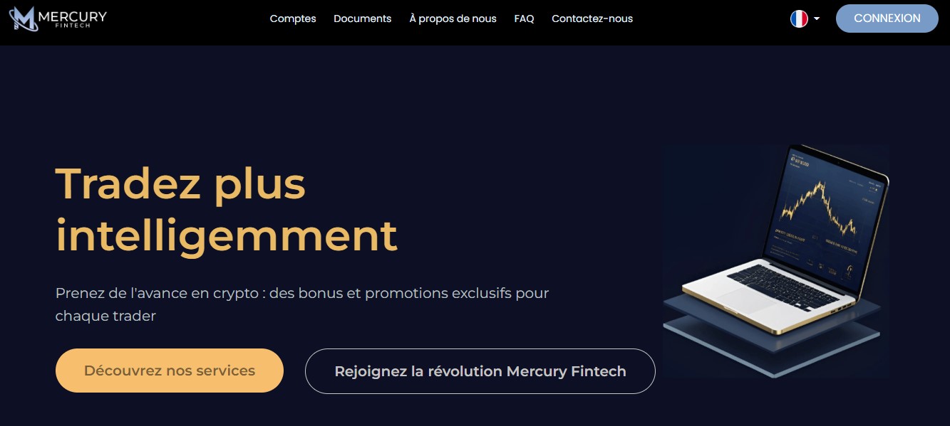 Mercury Fintech Trading Platform